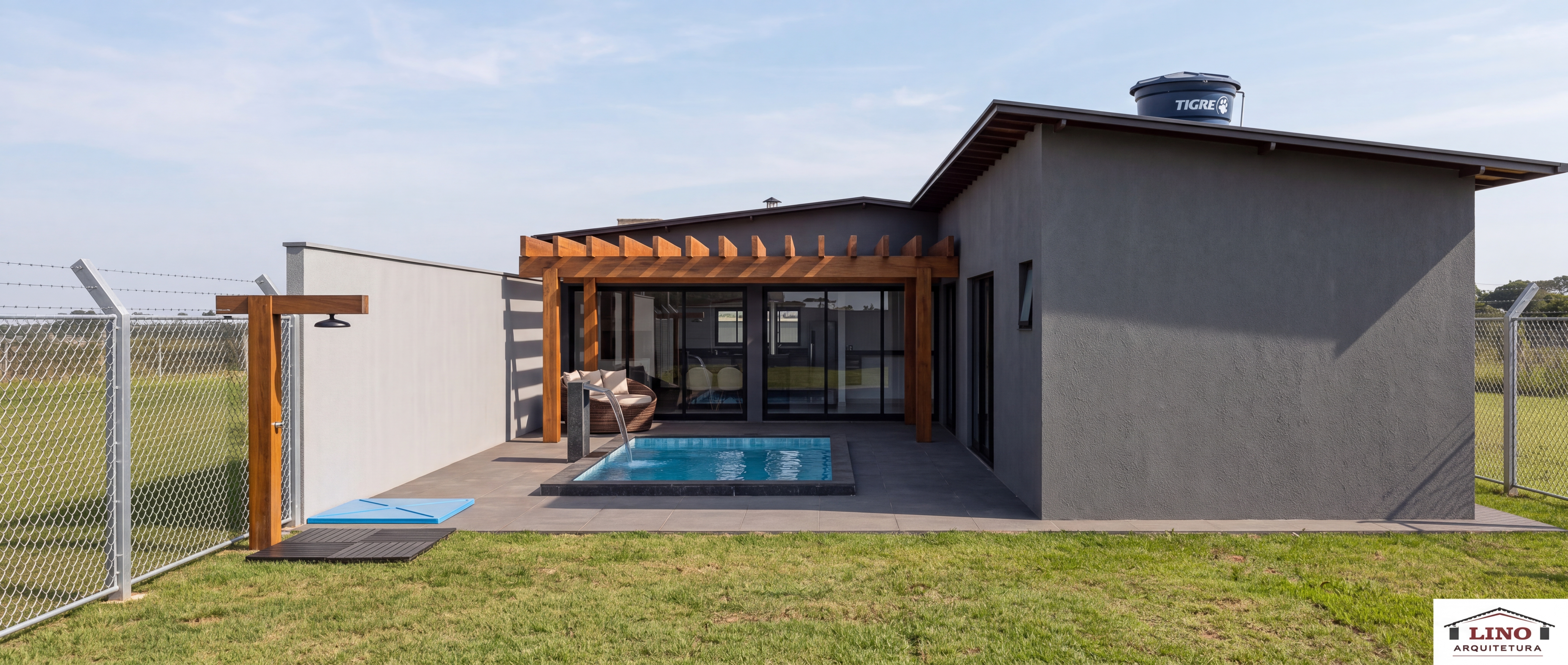 Arquitetura · feito com Veduta: render Veduta