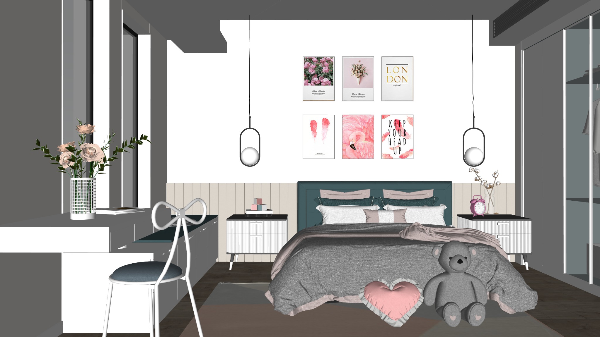 Interior · feito com Veduta: print original